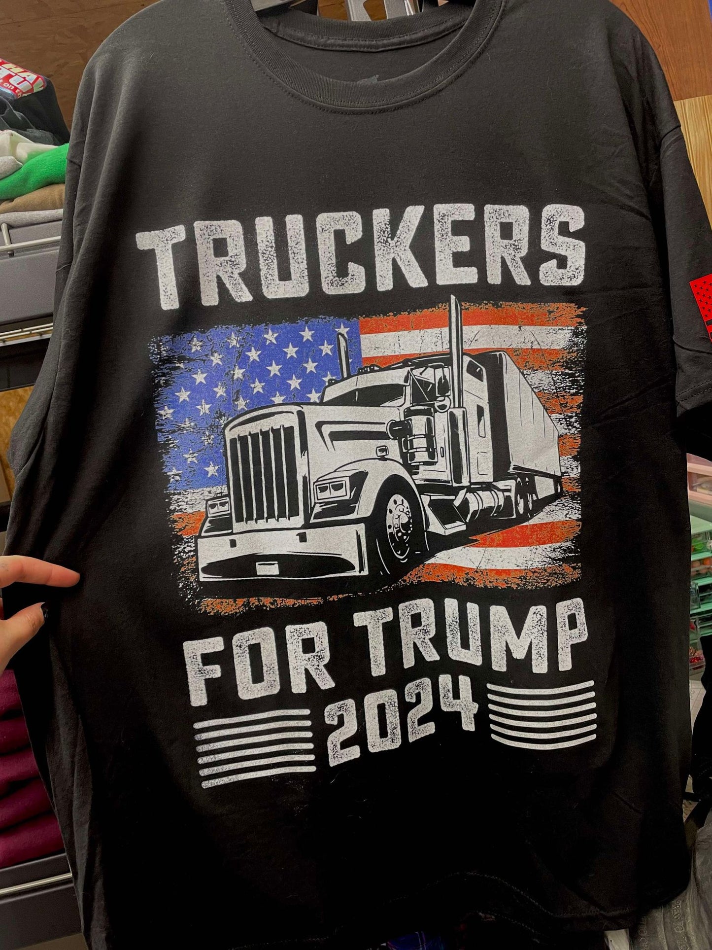 Trucker's For Trump T-Shirt