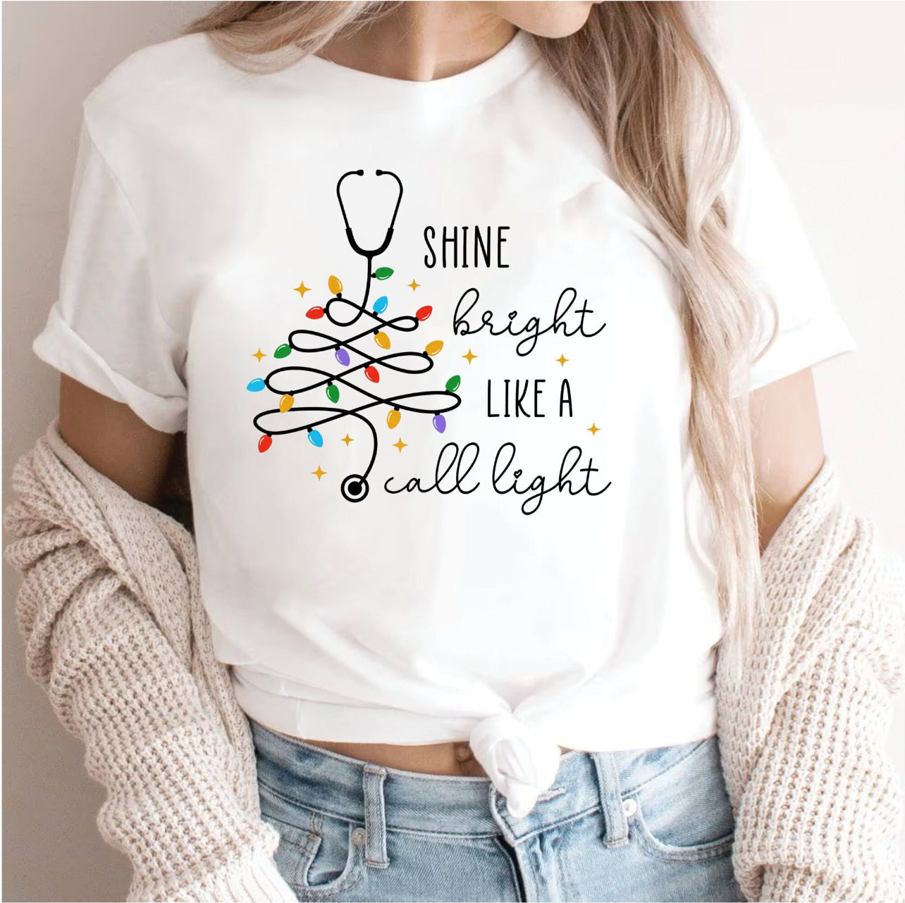 Shine Bright Like A Call Light Shirt