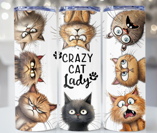 Crazy Cat Lady Tumbler