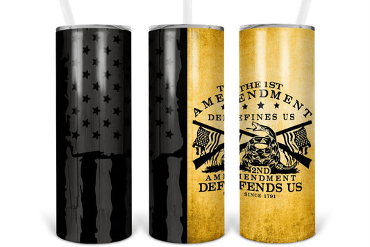 1st Amendment Tumbler